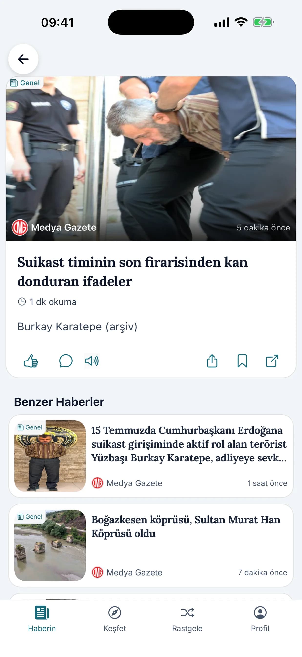 Haberin ekran görüntüsü 3